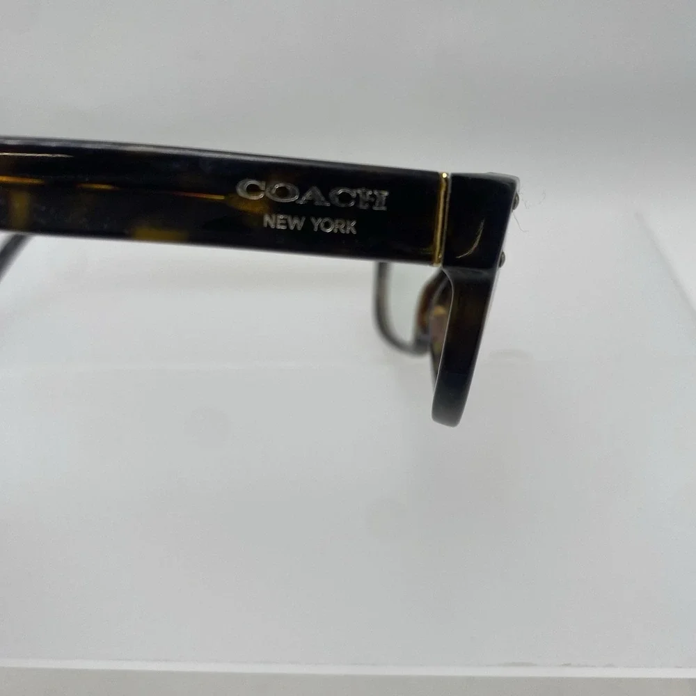 Coach Eyeglasses Sunglasses FRAME ONLY HC 6034 Topaz 50-17-135 Dark Tortoise 199